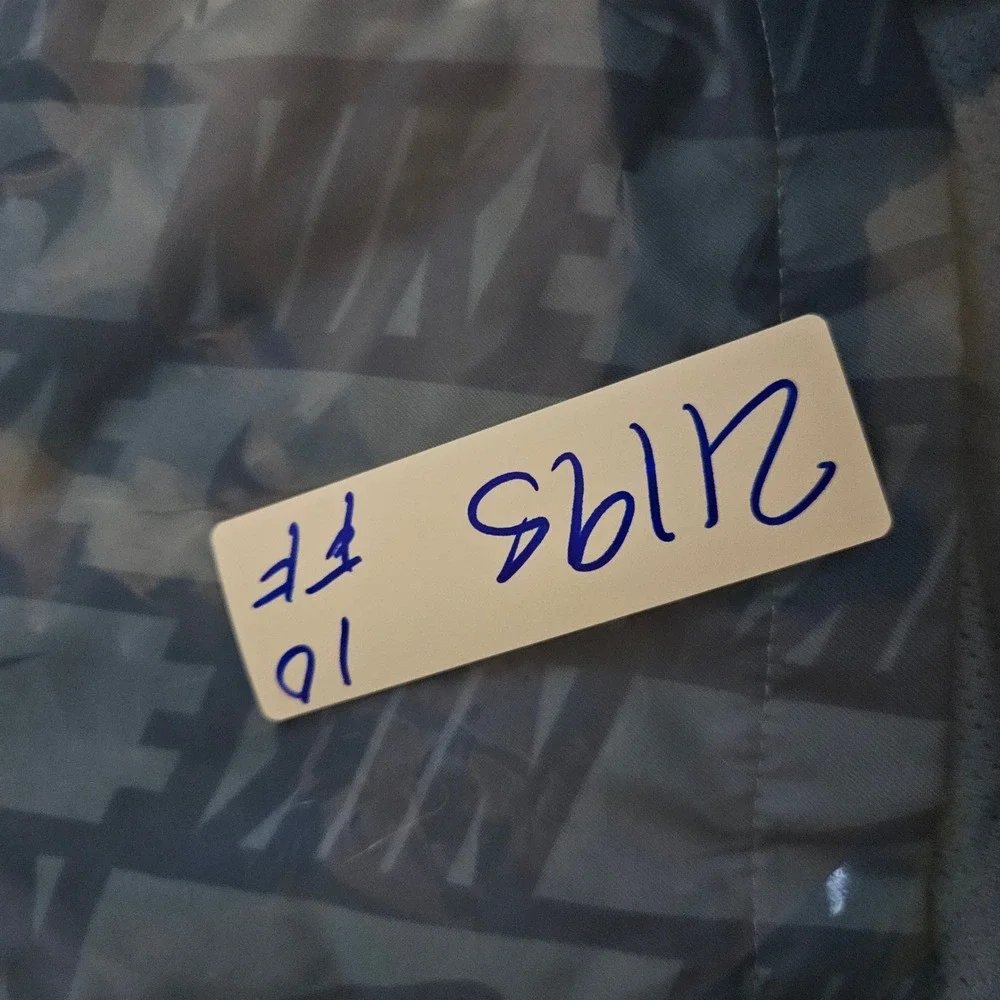 Nike Shorts Mens Extra Large Swoosh All Over Print Blue‎ Swim Sportswear